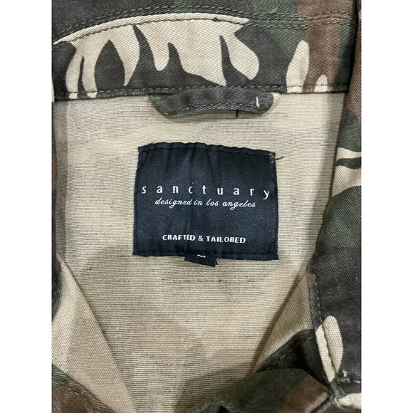 Anthro Sanctuary Camo 4 Utility Jacket Shacket - Picture 5 of 6